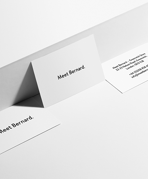 meet bernard business cards 